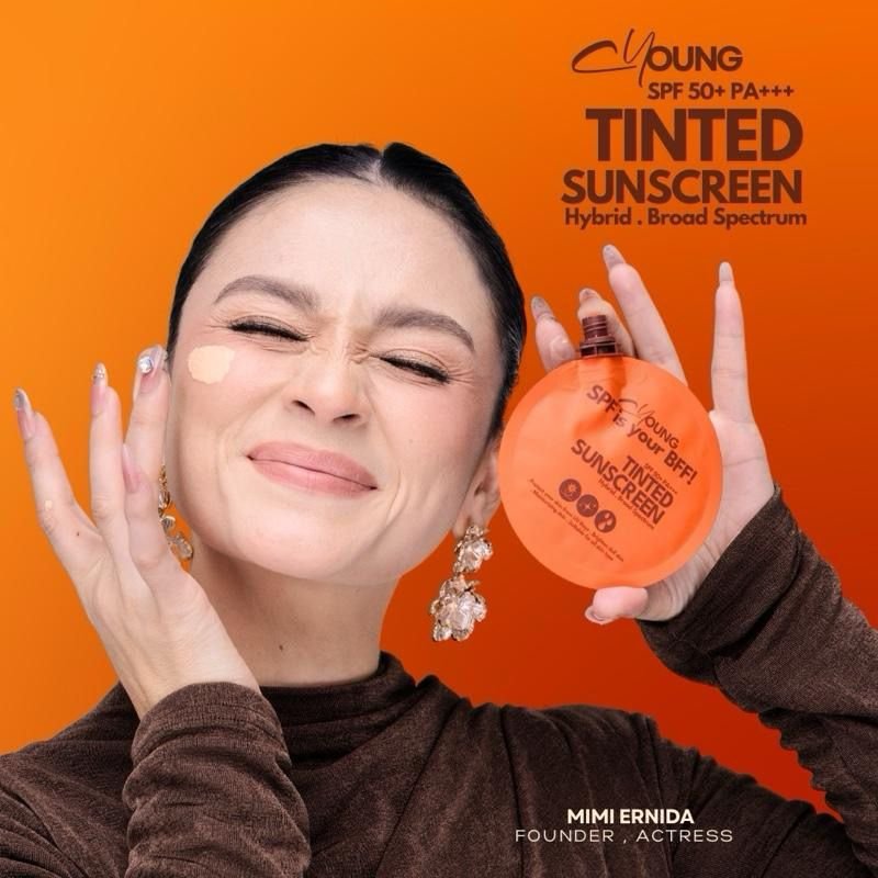 CYOUNG TINTED SUNSCREEN SPF 50++ 30ml