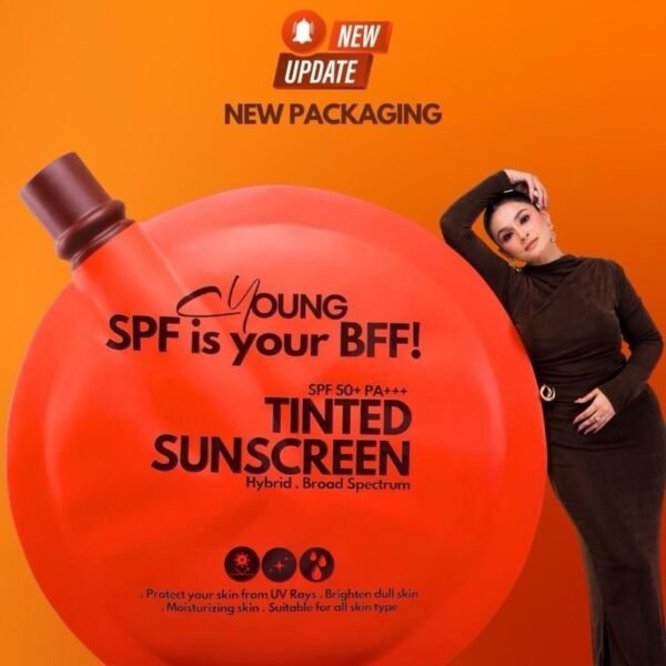 CYOUNG TINTED SUNSCREEN SPF 50++ 30ml